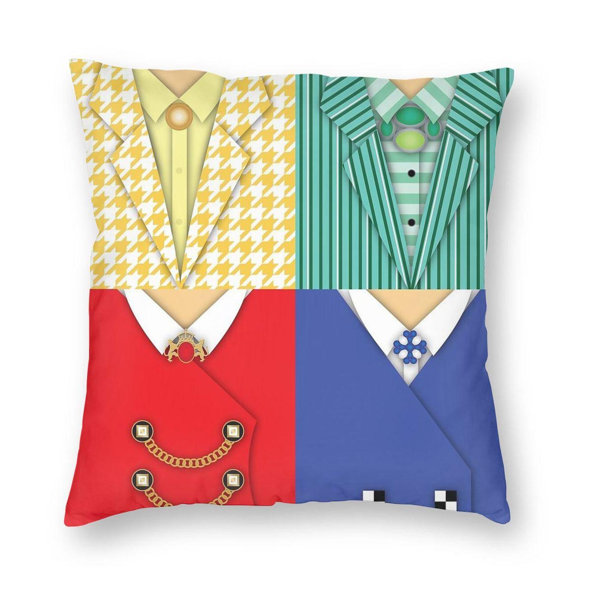 

Подушка Хизер Чандлер и Вероника Полиэстер Лен Бархат Узор Молния Декор Домашняя Наволочка 12x12Inch