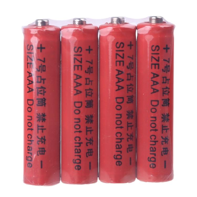 Universal 10440 AAA Size Dummy Fake Battery for Case for Shell Placeholder Cylin