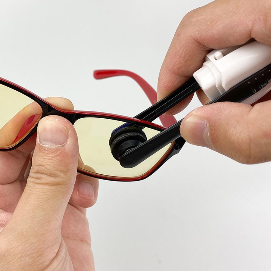 

2PCS Microfiber Eyeglass Lens Cleaner Durable Efficient Spectacles Glasses