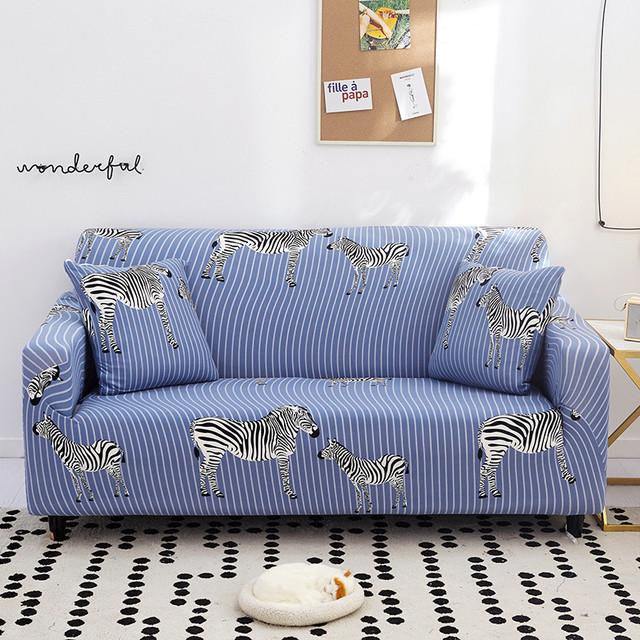 Oturma Odası İçin Streç Kanepe Kılıfları Polyester Kanepe Örtüsü Koltuk Örtüsü Koltuk Örtüsü Mobilya Koruyucu