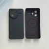 Premium liquid silicone is suitable for Xiaomi 17ProMax magnetic mobile phone case, Redmi K90 fine hole solid color sheath.