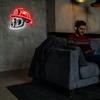 Firefighter Helmet Neon Sign LED Lamp Adjustable Brightness USB-Powered Neon Sign Light Wall Decoration