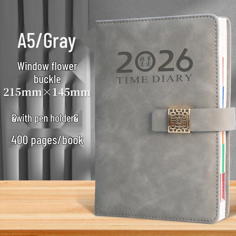 2026 Daily Planner: One Page Per Day Student Notebook