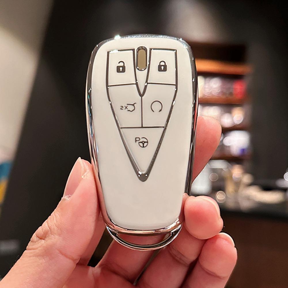 

Чехол для ключей из ТПУ с 3, 4, 5 кнопками для Changan UNIT UNIK CS35PLUS CS55 PLUS CS75 PLUS Oshan X7 X5, аксессуары