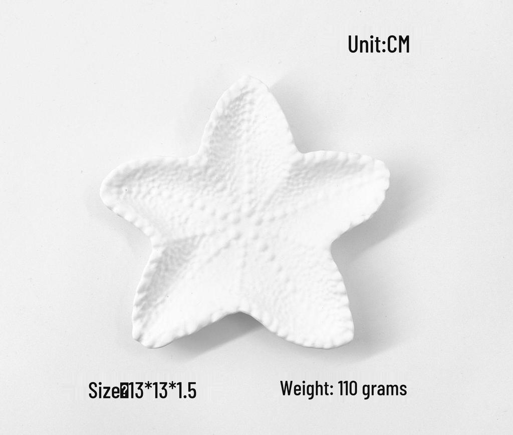 Seashell & Moon Scented Candle Holder and Decorative Tray