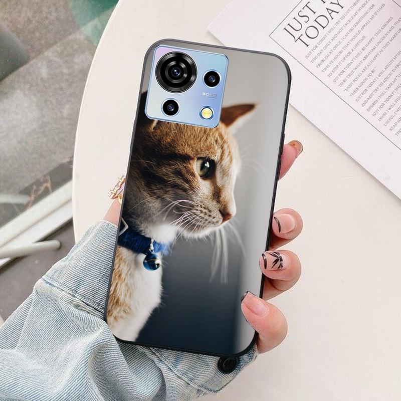 Für ZTE Blade V50 Vita Handyhülle Astronaut Silikon Kameraschutz Rückseite Für ZTE Blade V50Vita 6,75" Funda Coque Capa