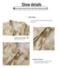 2026 New Style Chinese Wide-Leg Chiffon Top for Middle-aged and Elderly Women