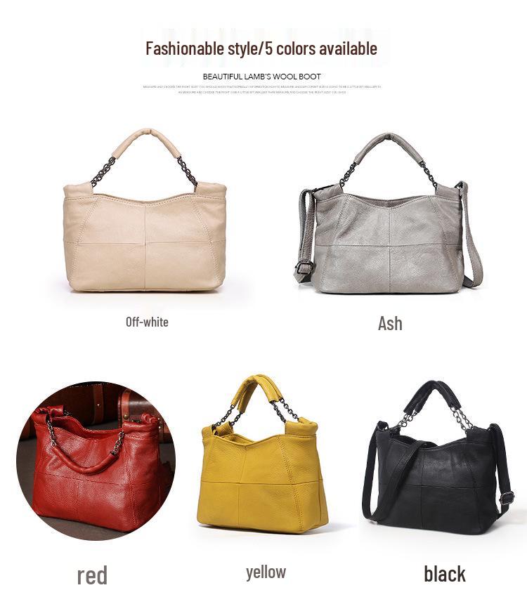 2023 Nowa damska torebka ze skóry naturalnej - Torebka na łańcuszku z bydlęcej skóry najwyższej jakości