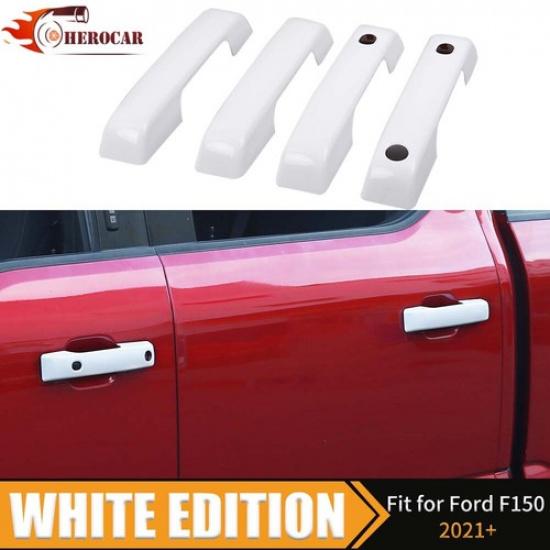 For -2024 Ford F150 4 Door Handle COVERS FRONTS w/ 2 SMART KEYS Accessories
