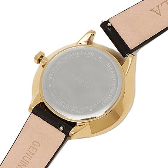 Metropolis 38mm Quartz FURLA 866634 [Furla] Women's (1) Gold/Black [Item]
