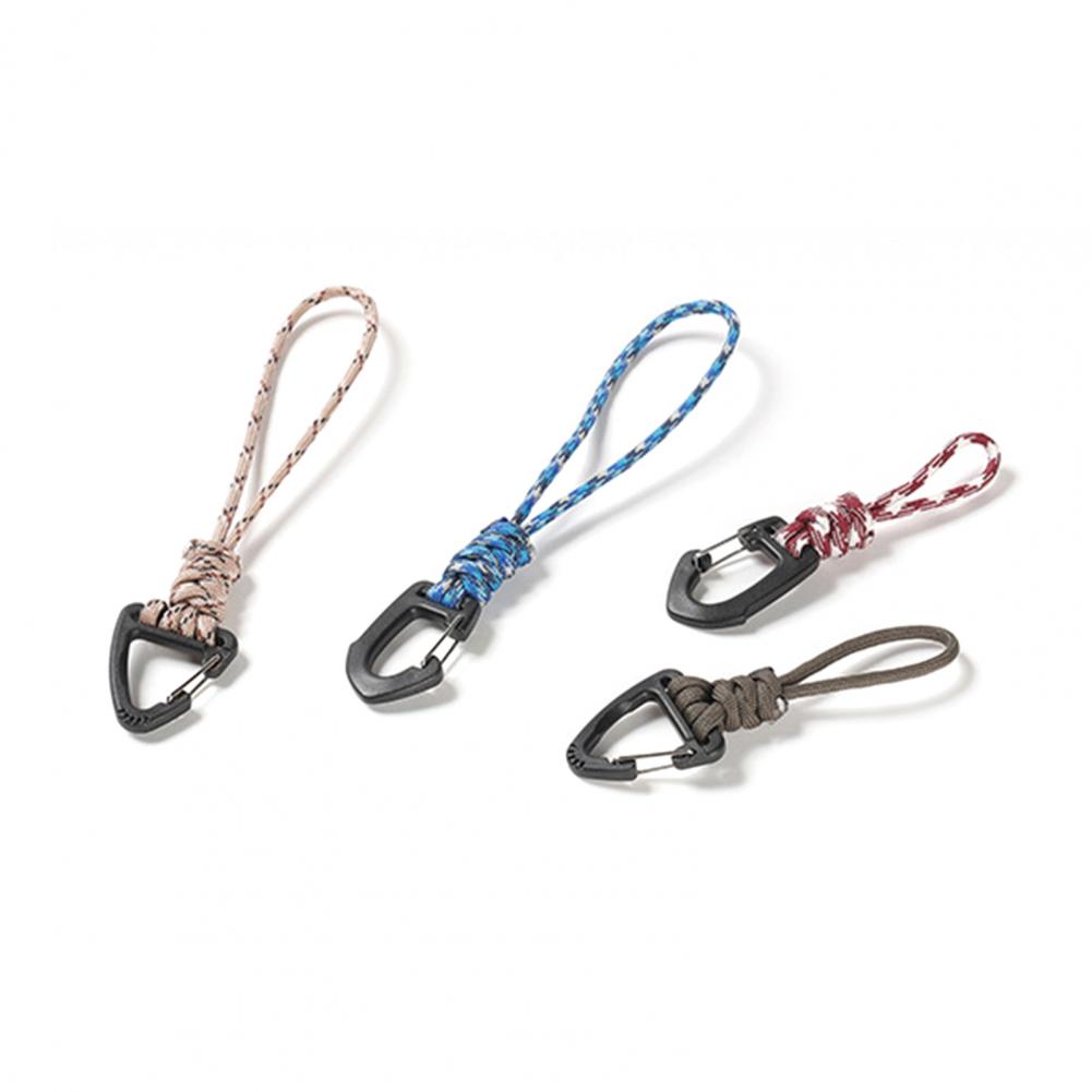 Key Lanyard Strong Load Bearing Anti-break Fall-Resistant Anti-lost Tear-resistant 7-Core Parachute Cord Key Rope Outdoor Suppli