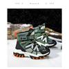 Winter Fashion High-top Sneakers for Children Warm Plush Snow Boots Child Waterproof Sneakers Boys Non-Slip Outdoor Boots 30-39