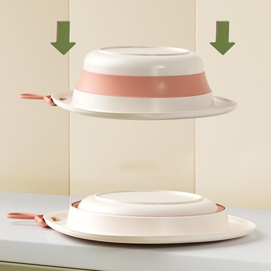 Skládací umyvadlo pro děti, Přenosné umyvadlo, Silný plastový lavor pro miminka, Domácí dětská malá miska