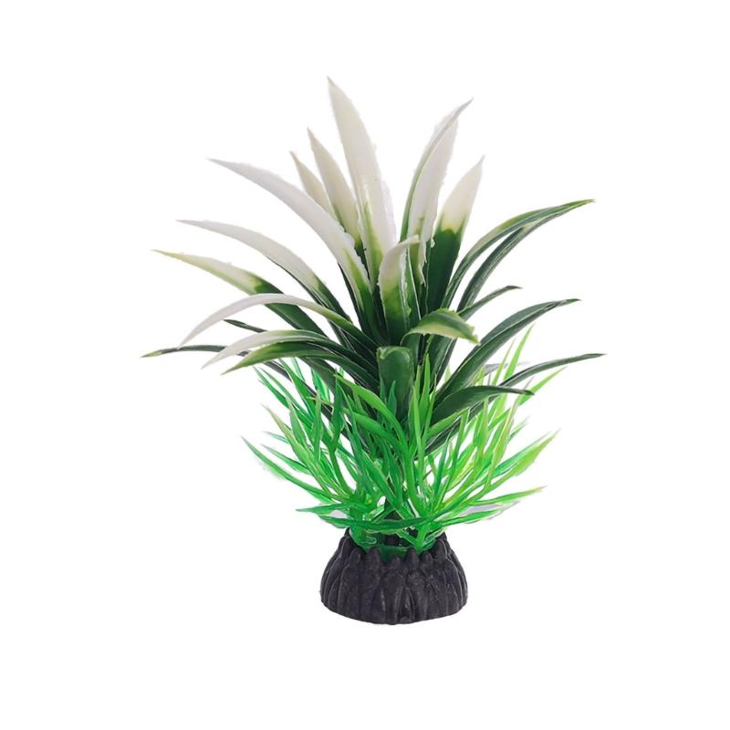 Artificial Aquarium Plant for Fishtanks, Greenery Decorative Figurine for Aquascaping and Layered Aquarium Layouts