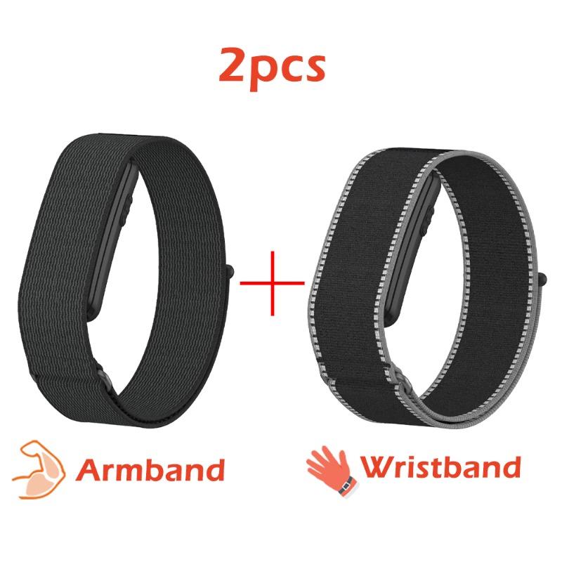 Premium Custom Nylon Loop Replacement Soft Strap For Garmin CIRQA Smart Band Adjustable Wrist Upper Arm Bicep Bracelet Accessory