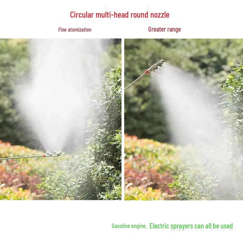 Stainless Steel Five-Hole Circular Atomizing Electric Spray Nozzle