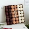 Fashion Plastic Felt Christmas Felt Ball 3CM 5CM Multicolor Christmas Ball Set Suspensable Xmas Ornament Ball Party