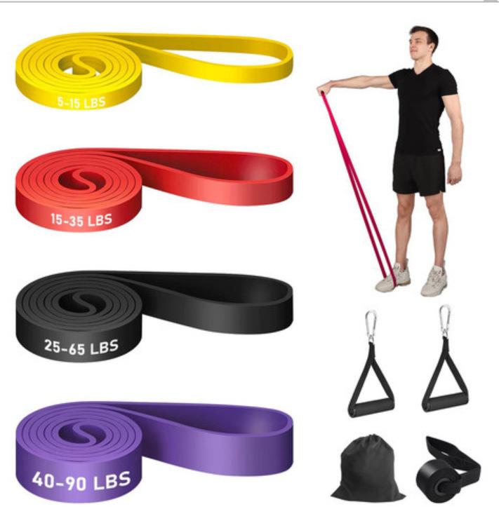 

Fitnessbänder Resistance Bands Set, Widerstandsbänder mit Türanker, Griffen, Tragetasche, Klimmzug Bänder für Stretching/Yoga/Klimmzüge/Krafttraining