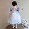 Girls' Summer Elsa Princess Lolita Mesh Party Dress