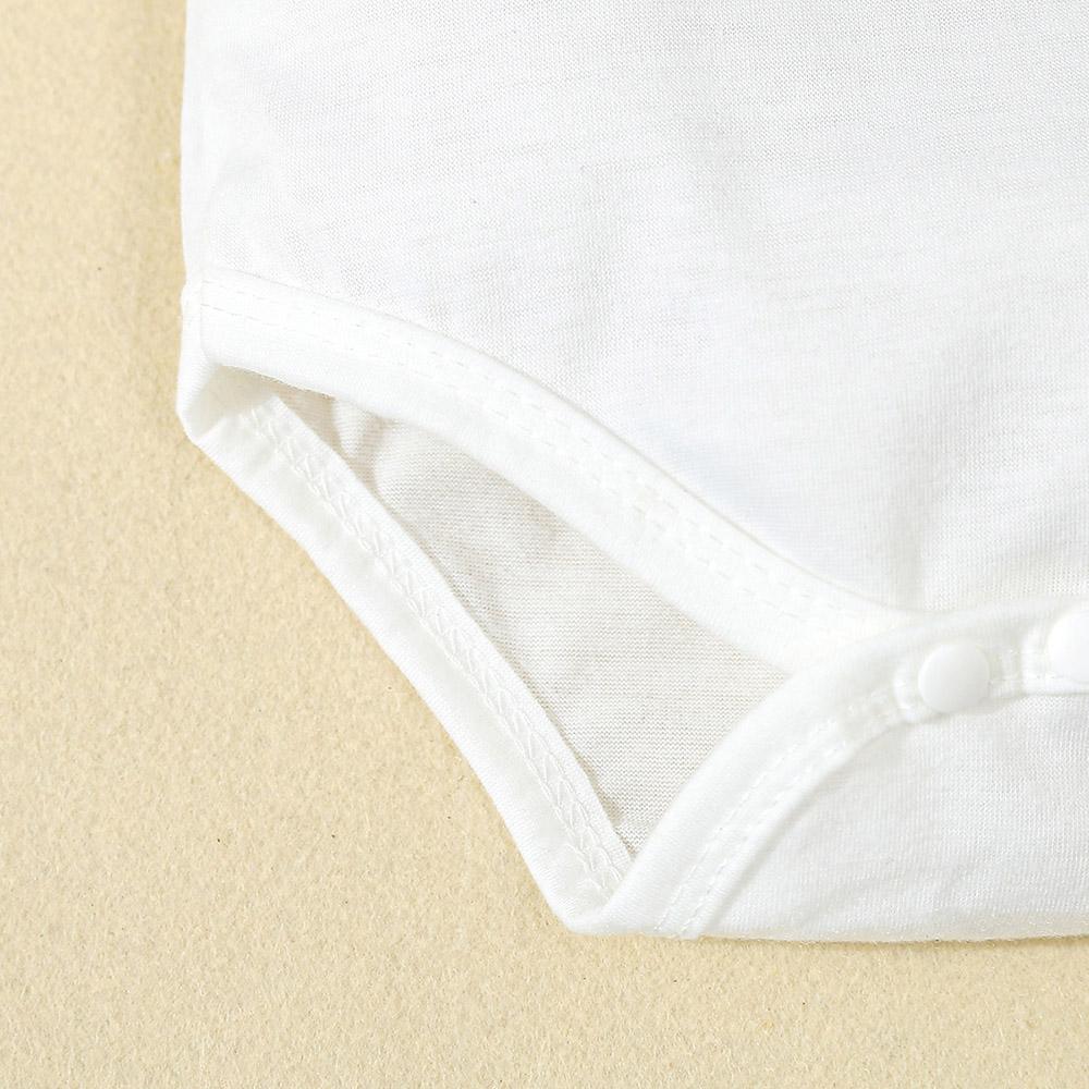 1-18 Monate Baby Jungen Monogrammierter Kurzarm-Body Einfarbige Hose und Mütze Blauer Anzug