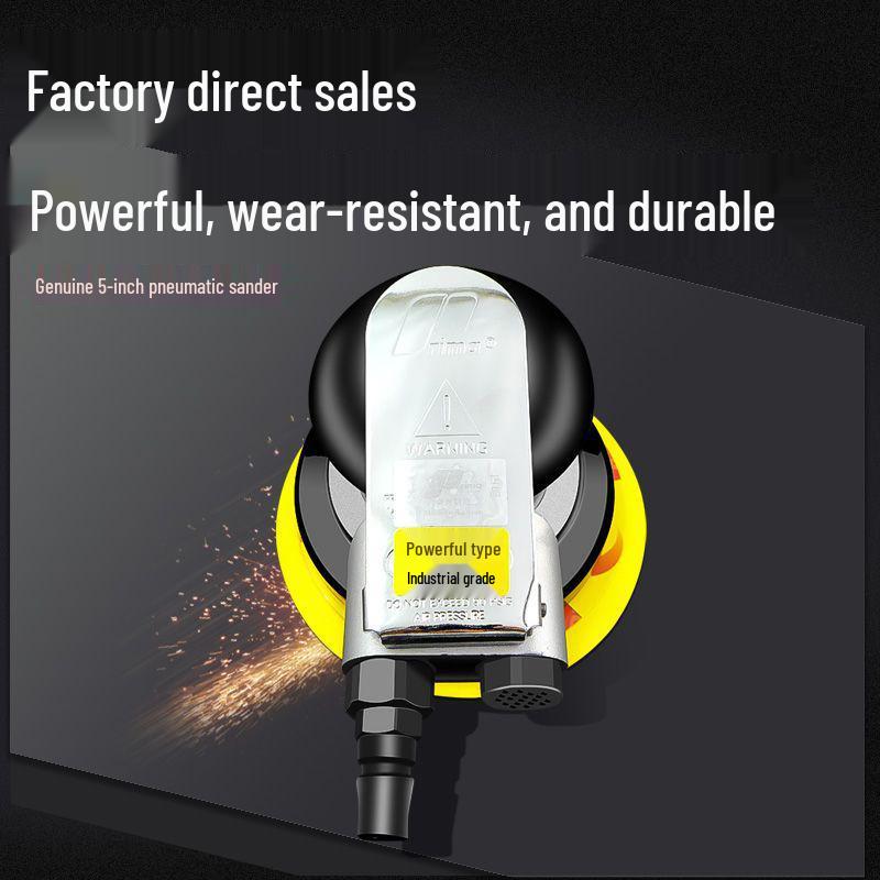 Handheld Air Grinder: Pneumatic Sandpaper Machine for Dry Grinding, Car Waxing & Polishing