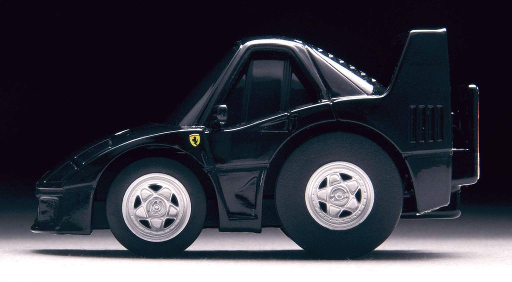 ChoroQ zero Ferrari F40 black finished product Z-66b