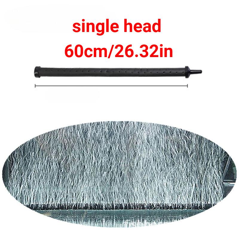 Aquarium Nano Bubble Strip, Self‑sinking Bendable Air Curtain Tube for Fish Tank Aeration Landscaping Aquarium Supplies