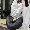 Crossbody Bag Diamond Grid Quilted Dumpling Bag Shoulder Bag Large Capacity