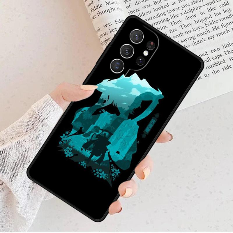 Genshin Impact Wanderer Phone Case For Samsung Galaxy S25 S23 S30 S8 S21 S20 FE S24 S22 Note 10 20 Plus lite Ultra