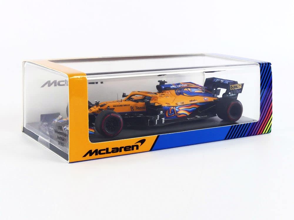 Spark McLaren MCL35M 2021 F1 GP Abu Dhabi Ricardo 1/43 #3 D.