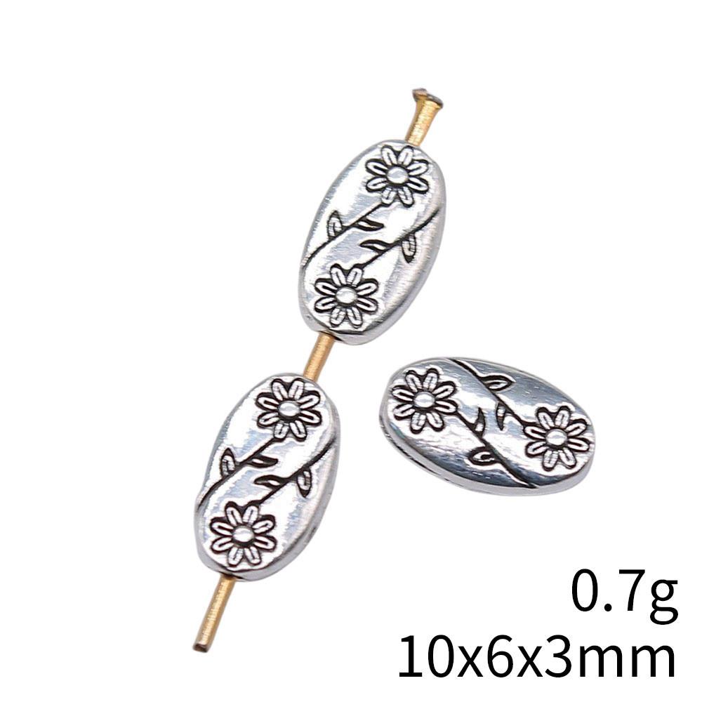 Bead Material Jewelry & Accessories Flower Small Hole Beads Spacer Accessories Parts Beads Jewelry Making Findings For Diy