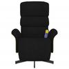 VidaXL Reclining Massage Armchair with Footrest, Relaxation Chair with Backrest, Seat with Armrests Living Room, 356615