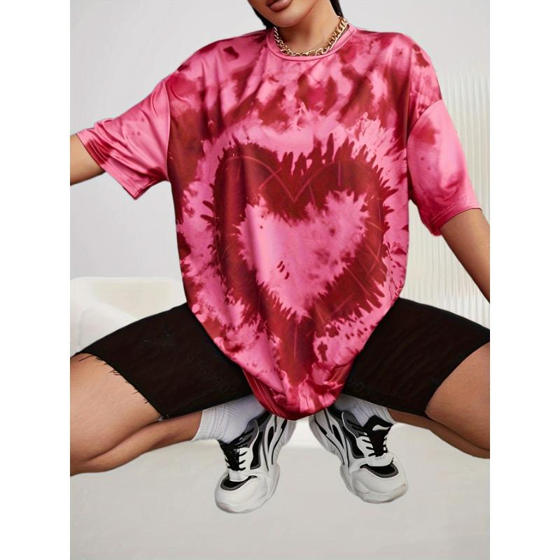 Summer Women Casual Streetwear T Shirts Harajuku Round Neck Woman Tees Tops Fashion Oversized Clothing Outdoor Pullover