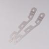 2Pcs Front Bumper Repair Metal Plate Buckle Broken Opening Rotten Buckle Repairer Bracket For Verna 2010-2016
