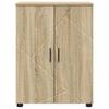 Bathroom Cabinet Sonoma Oak 60 x 35 x 80 cm