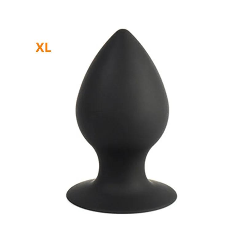 New S/M/L/XL Flower Bud Soft Silicone Anal Plug Suction Cup Big Butt Plug Prostate Stimulation Anal Massager Sex Toys for Women