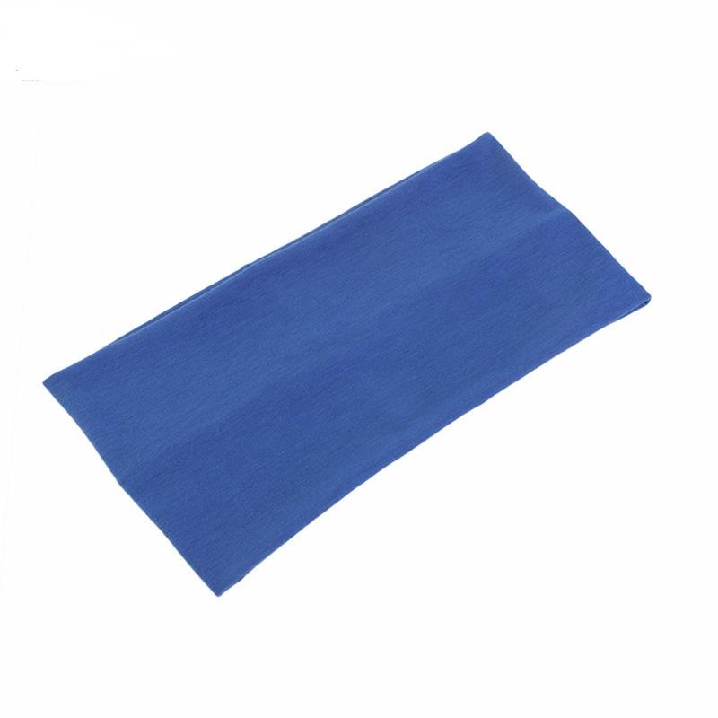 Solid Wide Elastic Headband Yoga Sports Headstrap Headwrap