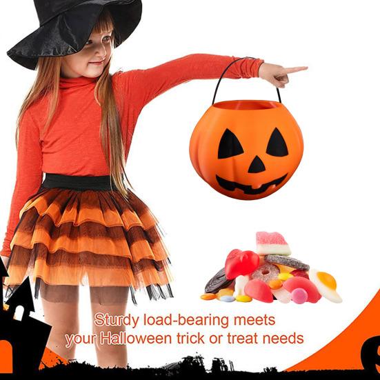 Ghost Flower Pot Planter Halloween Candy Bucket Multifunctional Resin Ghost Pumpkin Shape Vase Candy Bowl Home Office Decor