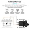 12V-24V Car   QC3.0 Fast Charging USB and PD Dual Port   for Car Motorcycles,  h Bikes, SUVs, Boats IP66 Waterproof Multiple   A