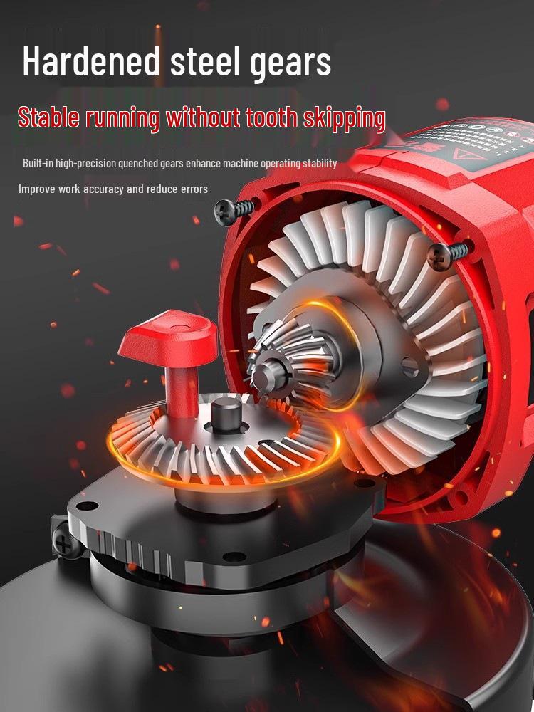 Delixi Rechargeable Brushless Angle Grinder Kit