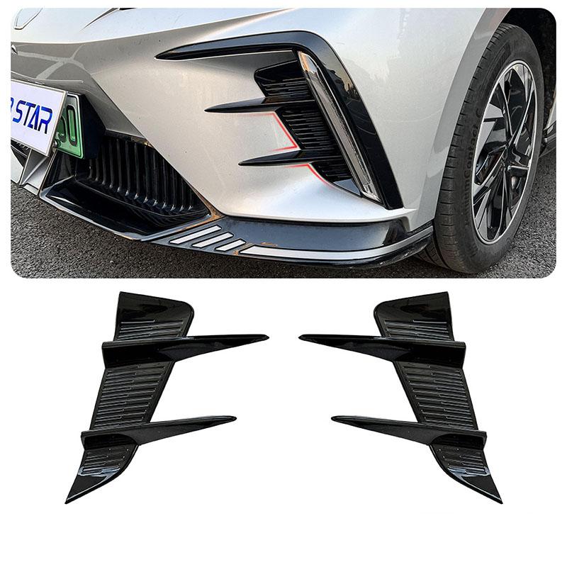 Car Front Bumper Spoiler Side Air Vent Trim Cover Trim For MG 4 MG4 EV Mulan Electric 2023 2024 2025 2026 Accessories A Pair VV222