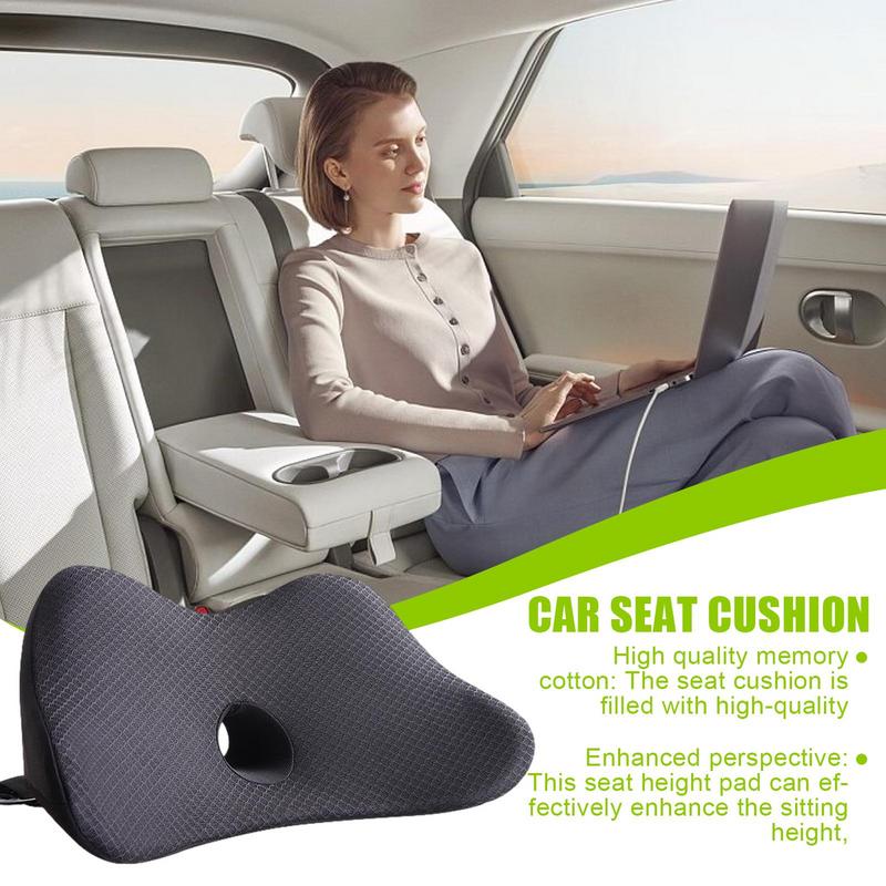 Lendenwirbelstütze für Autositz Memory-Schaumstoff Polster Atmungsaktiv & Leicht Kissenpolster Zum Schutz Taille Erhöhung Hüfte