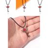 Hazbin Hotel Key Necklace With Anime Cartoon Metal Pendant For Men Women