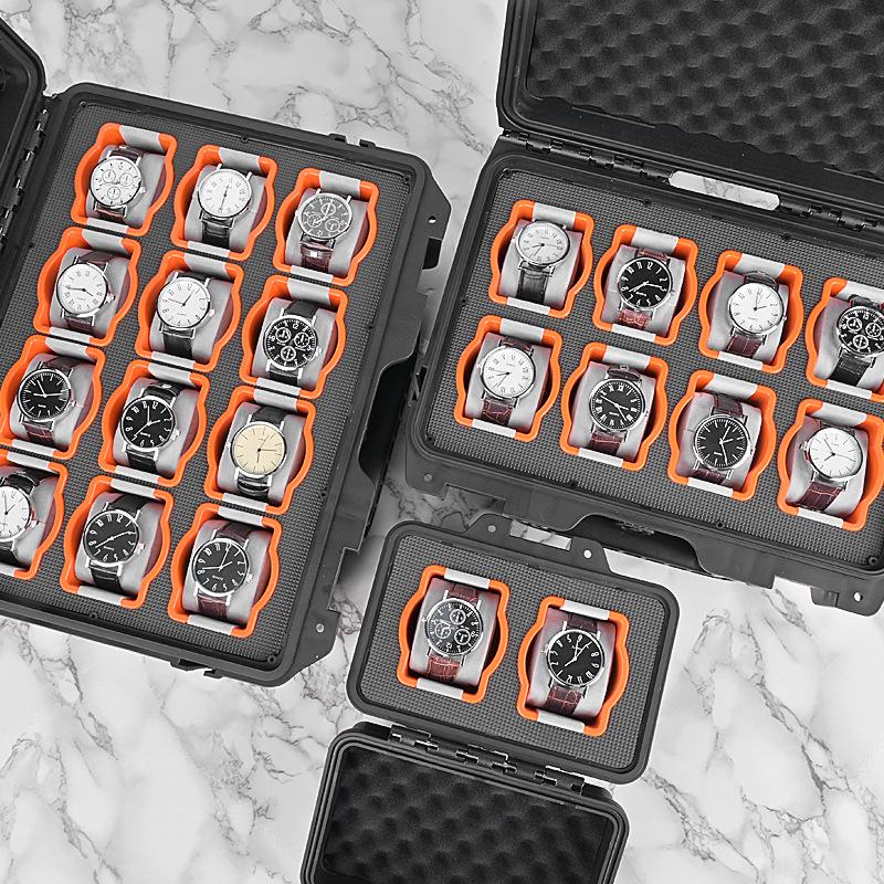 Luxury 12-Slot Watch & Jewelry Display Box for Home Collection