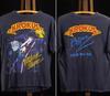 Krokus Midnite Maniac Blitz Tour 1984 Vintage Rock T-Shirt S-5XL