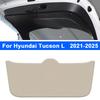 Car Trunk Mat For Hyundai Tucson L Custo 2024 2025 Leather Rear Trunk Door Anti-dirty Protection Mat Cargo Liner Accessories