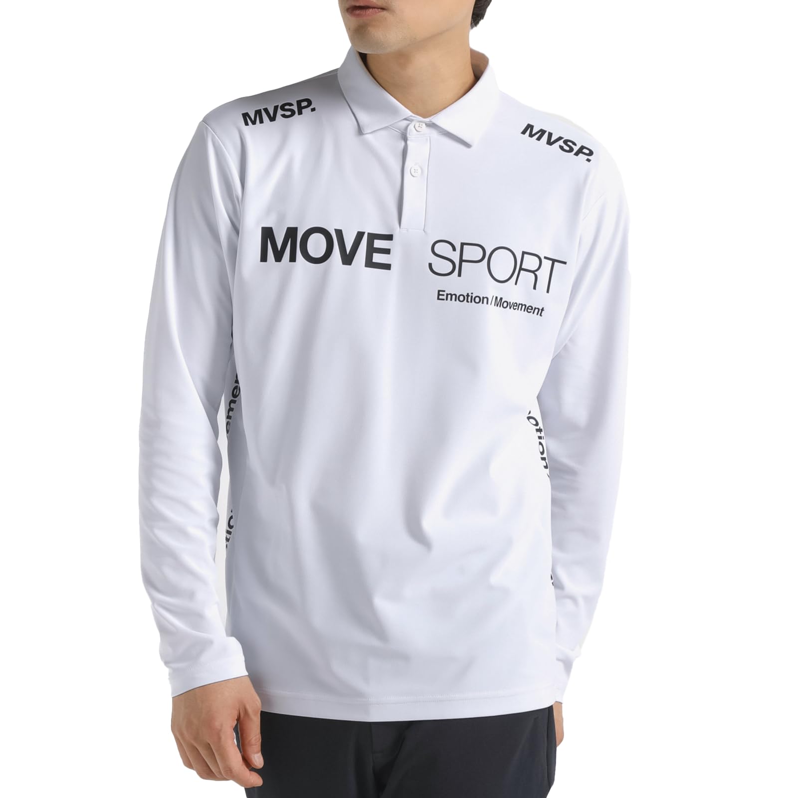 

Move Sports Descente Golf Polo Amazon UV Cut Easy to Move Cool Shirt, Exclusive, Stretch, Moisture-Wicking, Quick-Drying, (UPF 50+), Sunscreen, in, белый