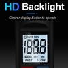 WDigital Sound Level Meter Noise Meter with Backlit Display Noise Decibel Reader 30DB 130DB Range Data Hold Function