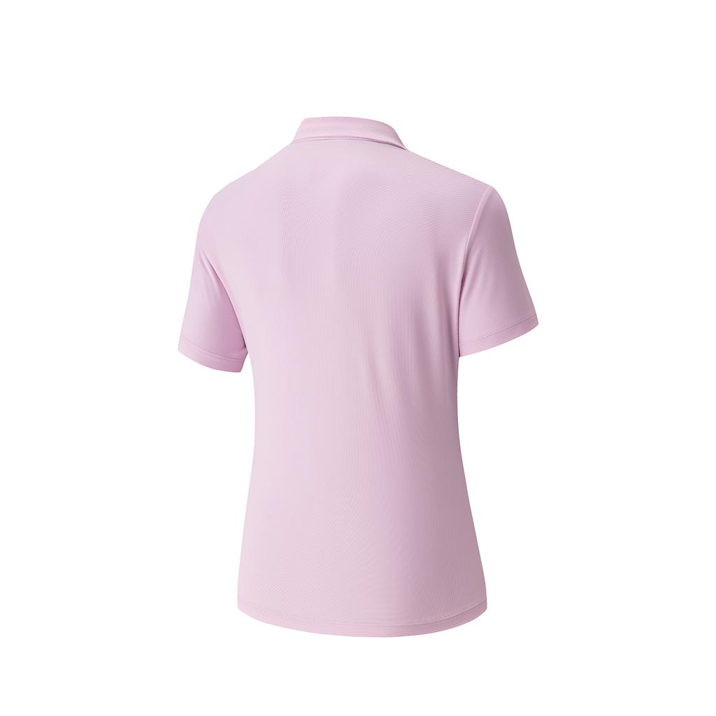Anta Summer Polo Shirt Women tops Peach-Velvet-Pink 962628103-1