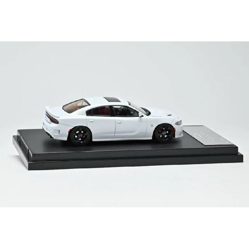 7CM Model 1/64 Alloy Car Model, 2023 Charger SRT Hellcat, available in black and white